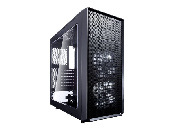 Fractal Design Focus G - Midi Tower - PC - Nero - ATX - ITX - micro ATX - Bianco - Ventole - Frontal