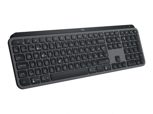 Logitech MX Keys S - Wireless - Bluetooth - Tasto con meccanismo a forbici - QWERTY - LED - Grigio