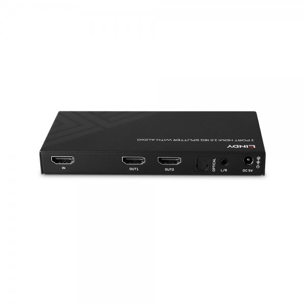 Lindy 2 Port HDMI 8K60 Splitter mit Audio - Audio/multimedia - Digitale/display/video