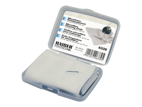 Kaiser Fototechnik Microfaser Reinigungstuch Premium 6339