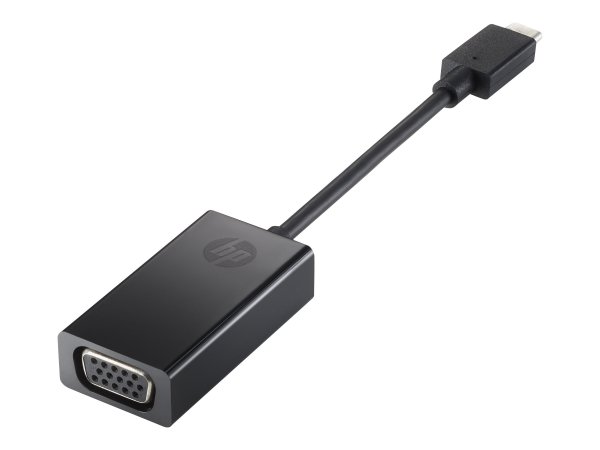 HP Adattatore da USB-C a VGA - Nero - Cina - Windows 10 - Windows 11 - ChromeOS - Business - 0 - 40