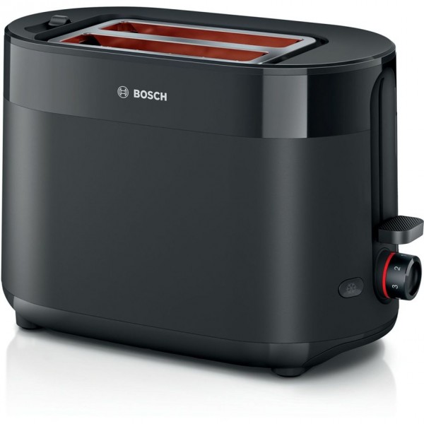 Bosch TAT2M123 - 2 fetta/e - Nero - Plastica - Livello - Manopola - 950 W - 220 - 240 V