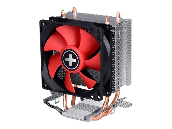 Xilence A402 - Refrigeratore - 9,2 cm - 600 Giri/min - 2200 Giri/min - Nero - Rosso - Argento
