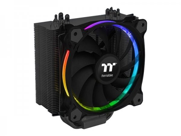 Thermaltake Riing Silent 12 RGB Sync Edition - Refrigeratore - 12 cm - 300 Giri/min - 1500 Giri/min