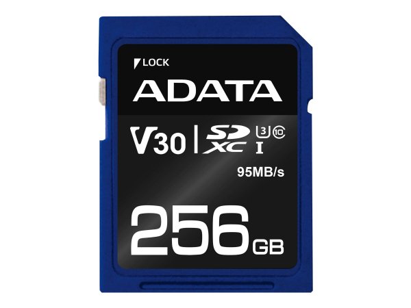 ADATA Premier Pro SDXC UHS-I U3 Class 10 V30 - Extended Capacity SD (SDXC)
