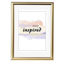 Hama Madrid 30x40 - Cornice per foto singola - Plastica - Oro - 20 x 28 cm - Riflettente - 315 mm