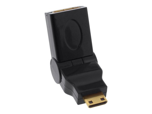 InLine Adattatore HDMI Typ A Femmina a Mini HDMI Typ C Maschio - 180° - 4K2K