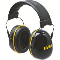 UVEX Arbeitsschutz K20 - A Padiglione - Costruzione - Nero - Giallo - 33 dB