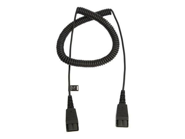 Jabra 8730-009 - QD - Maschio - QD - Maschio - 0,5 m - Nero
