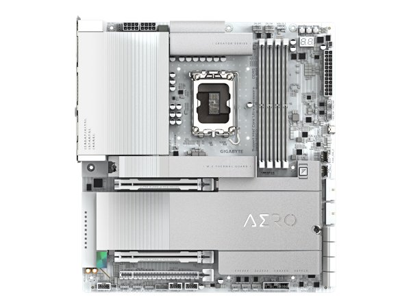 Gigabyte Z890 AERO D Motherboard - Unterstützt Intel Core Ultra (Serie 2) CPUs, 16+1+2 Phasen VRM, b