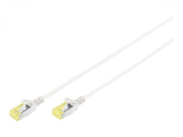 DIGITUS Cavo patch slim CAT 6A U/FTP - 10 m - Cat6a - U/FTP (STP) - RJ-45 - RJ-45 - Grigio