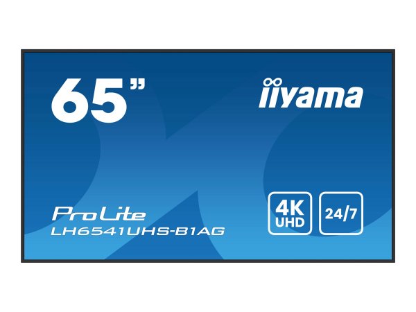 Iiyama LH6541UHS-B1AG/65" LCD UHD