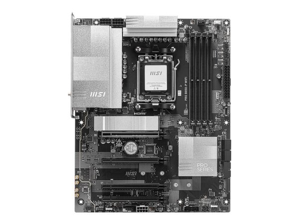 MSI Pro B850-P Wifi Motherboard Amd B850 Sockel Am5 Atx - Scheda madre - AMD Sockel AM5 (Ryzen Zen4)