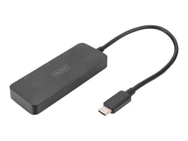 DIGITUS Hub video MST a 3 porte (USB-C™ -> 3 DisplayPort) - DisplayPort - 3x DisplayPort - 3840 x 21