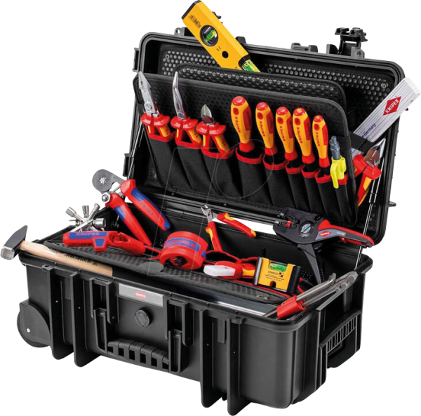 KNIPEX Werkzeugkoffer Robust26 Move Elektro