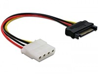 Delock Power SATA/Molex Cable - 0,12 m