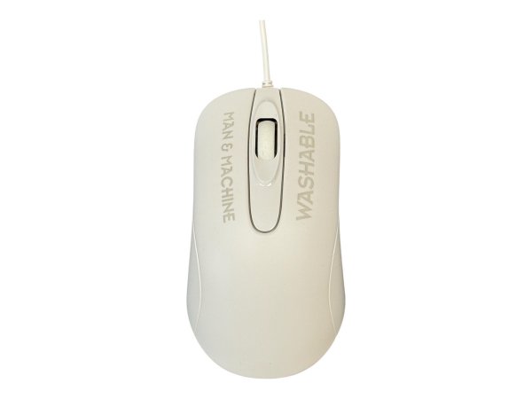 Man-Machine C Mouse - Ambidestro - Laser - USB tipo A - 1000 DPI - Bianco