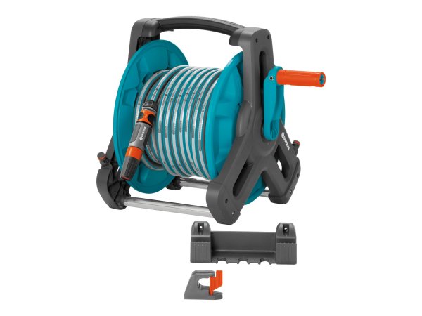 Gardena 8009-20 - Avvolgitubo da terra - Multicolore - 20 m - 1,3 cm