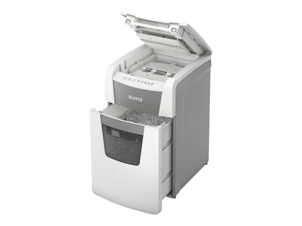 Esselte Leitz Distruggidocumenti automatico AutoFeed 150 P4 Office - Triturazione incrociata - 22 cm
