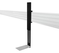 B-TECH BT8390-SA - Braccio di supporto per schermo piatto - Nero - 4 kg - 458 - 854 mm - 61 mm - 1 p