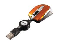 Verbatim Go Mini - Ottico - USB tipo A - 1000 DPI - Arancione
