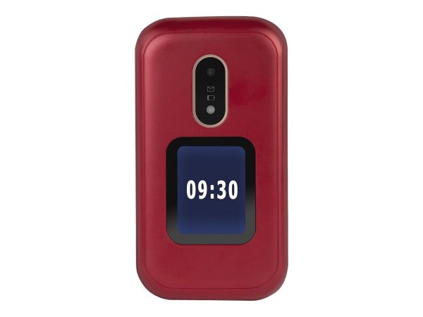 Doro 6060 - Clamshell - 320 x 240 Pixel - 3 MP - Bluetooth - 1000 mAh - Nero - Bianco