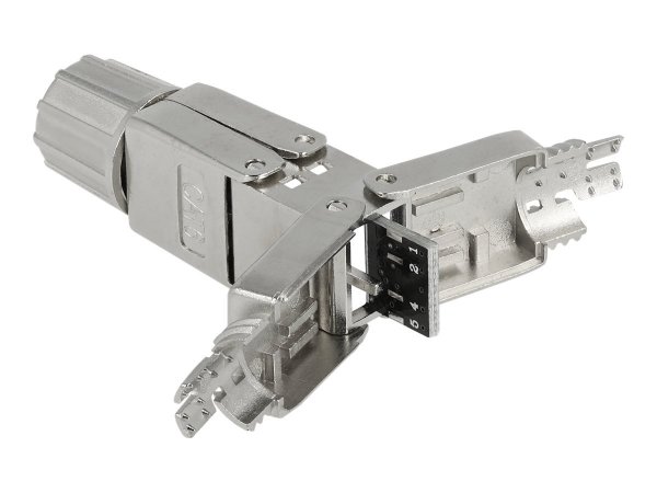Delock Verbinder für Netzwerkkabel Cat.6 STP werkzeugfrei - Cavo - Rete
