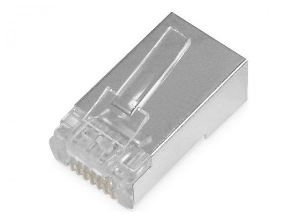 DIGITUS CAT 6 Modularstecker für Rundkabel - 100 Stk. - Cavo - Rete