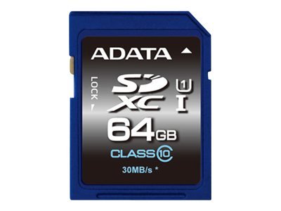 ADATA Premier UHS-I - Flash-Speicherkarte - Extended Capacity SD (SDXC)