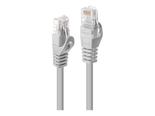 Lindy 48362 Netzwerkkabel Grau Cat5e U/UTP UTP - Cavo - Rete