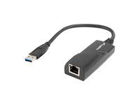 Lanberg NC-1000-01 - Nero - Nic - 1000 Mbps - USB 3.0