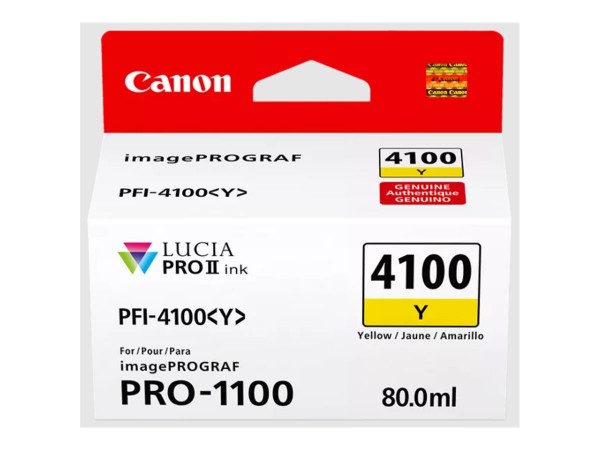 Canon 6780C001 PFI-4100 Y - Originale - Cartuccia di inchiostro