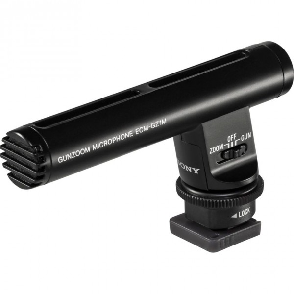 Sony ECM-GZ1M - Microfono per fotocamera digitale - Cablato - Nero