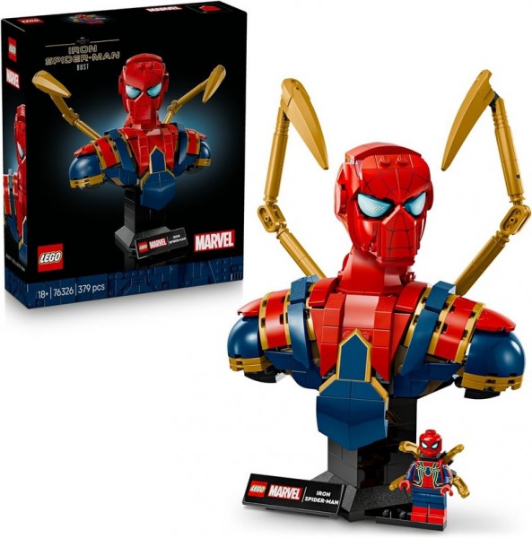LEGO 76326 Iron Spider-Man Büste
