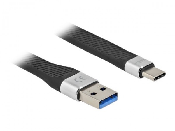 Delock FPC Flachbandkabel USB Typ-A zu Type-C - Cavo - Digitale/dati