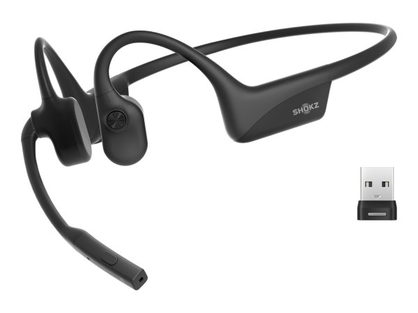 AfterShokz OpenComm2 UC 2025 Upgrade USB-A Dongle - Cuffia - Stereo