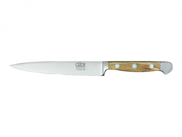 GÜDE Alpha Zubereitungsmesser Olive 16 cm