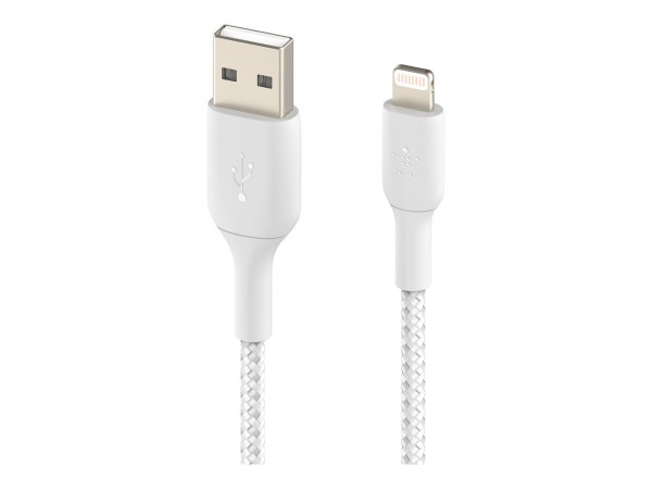 Belkin CAA002BT0MWH - 0,15 m - Lightning - USB A - Maschio - Maschio - Bianco