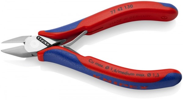 KNIPEX 77 42 130 - Pinze diagonali - 1,5 cm - 1,8 cm - 9,5 mm - 1,6 mm - Acciaio