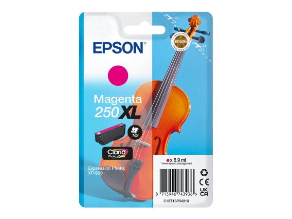 Epson 250Xl - - XL - Magenta - original - Originale - Cartuccia di inchiostro