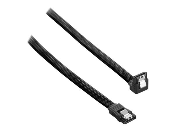 cablemod CM-CAB-RSAT-N30KK-R - 0,3 m - SATA III - Femmina/Femmina - Nero - Dritto - Destra