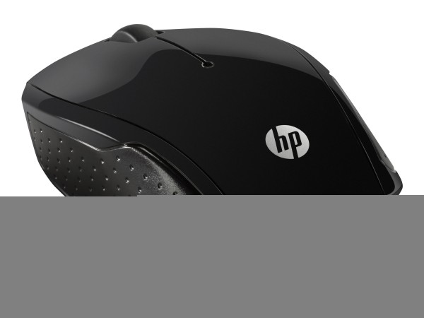 HP Mouse wireless 200 - Ambidestro - Ottico - RF Wireless - 1000 DPI - Nero