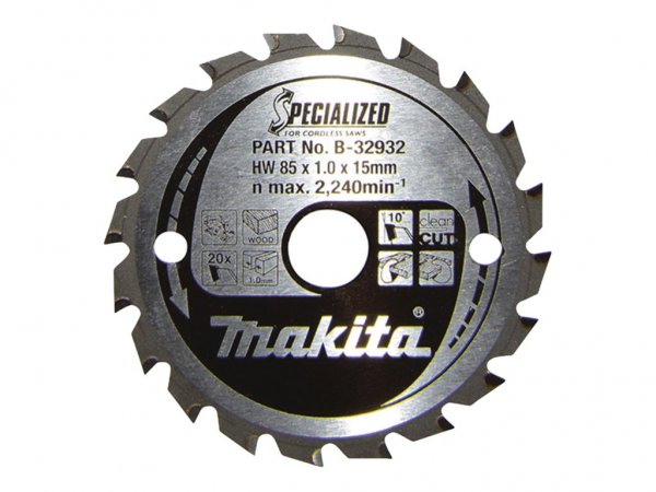 Makita Zubehör Werkzeug - 8,5 cm - 1,5 cm - 0,7 mm - 1 mm - Makita - 1 pz