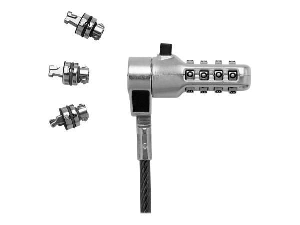 Dicota D31717 - 2 m - Codice - Blocco di combinazione - Nero