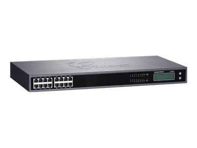 Grandstream GXW4216 V2 - Grigio - G.711 - G.723.1 - G.726 - 10,100,1000 Mbit/s - IEEE 802.3 - IEEE 8