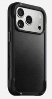 Nomad Rugged Leather Case iPhone 17 Pro Black Horween