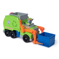Spin Master Paw Patrol - Extragroßer Recycling-Truck mit Rocky Spielfigur und