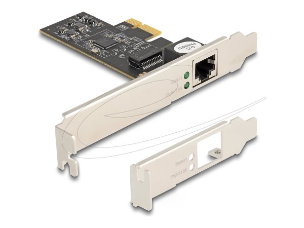 Delock PCI Express x1 Karte> 1 x RJ45 5 Gigabit LAN RTL8126 - Nic - PCI-Express