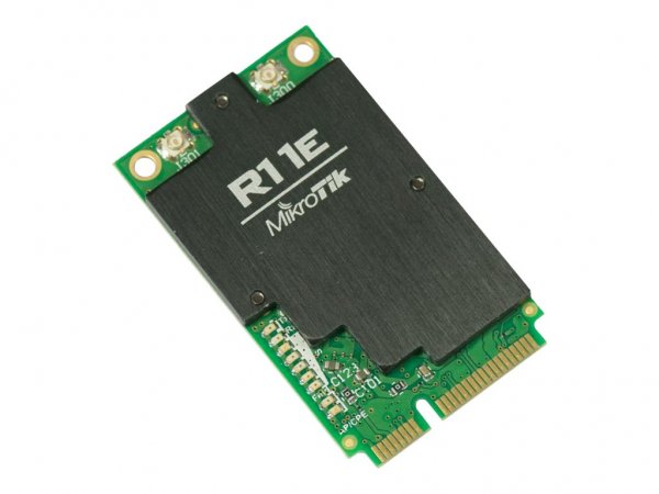MikroTik R11e-2HnD - Interno - Wireless - Mini PCI Express - RF Wireless - Wi-Fi 4 (802.11n) - Verde