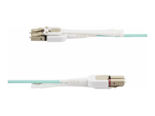 StarTech.com LC/LC-UPC OM4 Multimode Glasfaser Patchkabel Push-Pull - Cavo - Rete